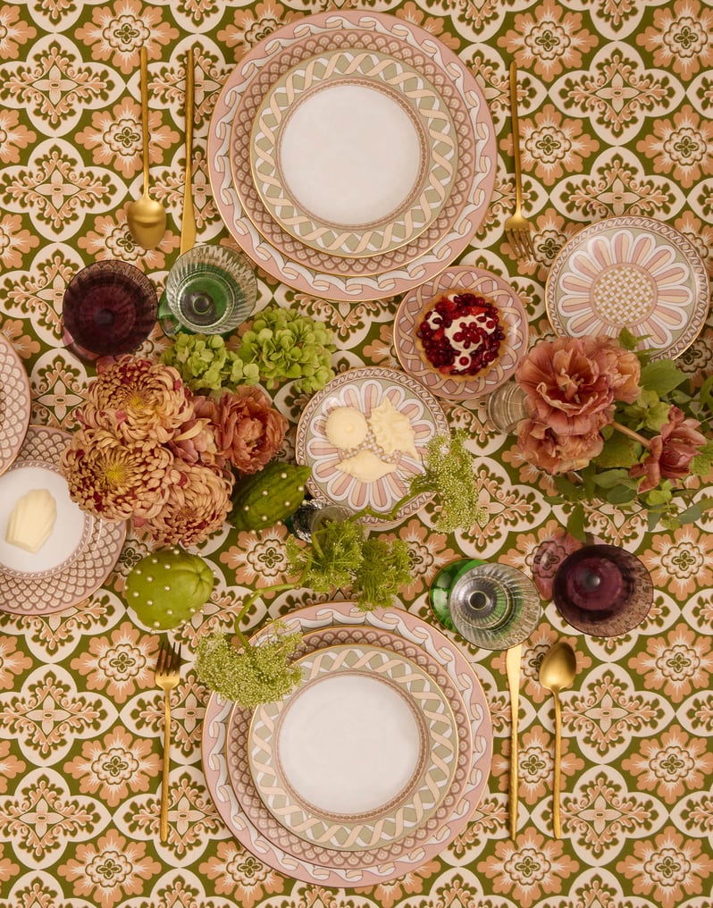 Large Tablecloth in Palazzo Light Pink