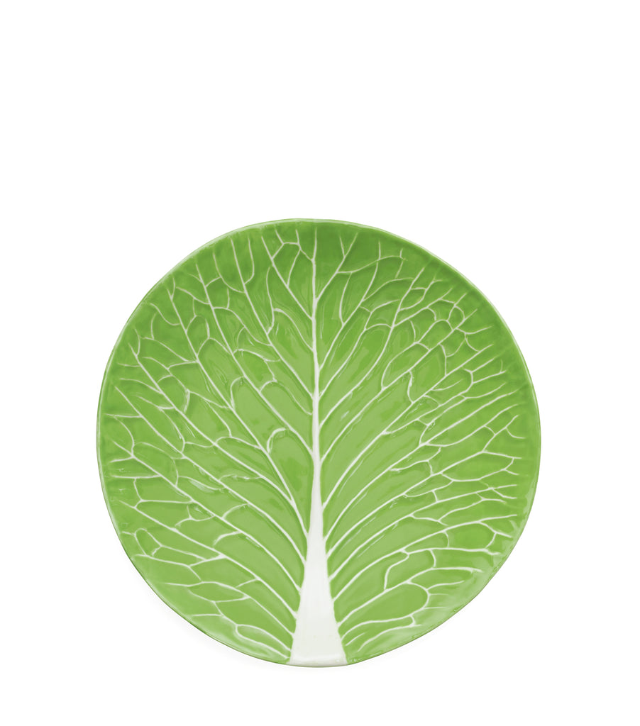 Lettuce Ware Canapé Plate in Green, Set of 4