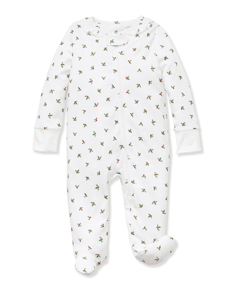 Baby’s Pima Romper in Mistletoe Moments