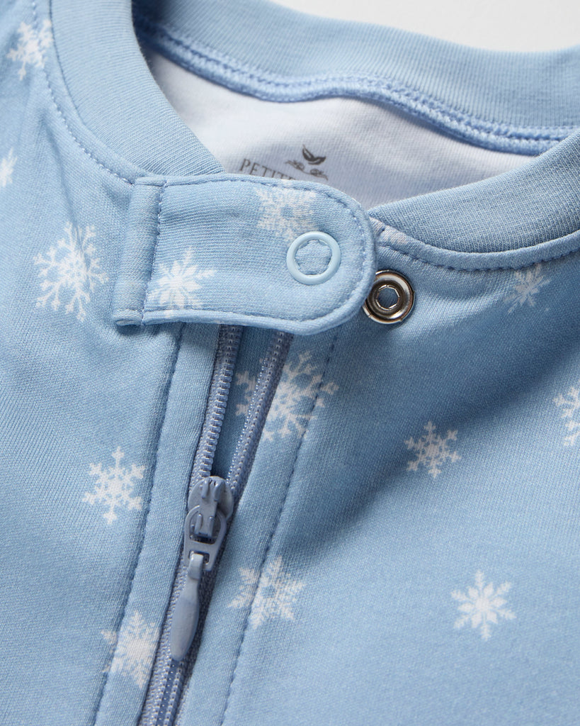 Baby’s Pima Romper in Periwinkle Wonderland