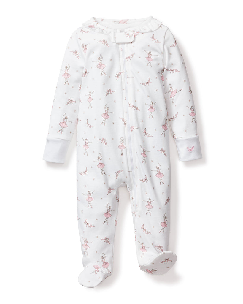 Baby’s Pima Snug Fit Romper in Sugar Plum Fairy