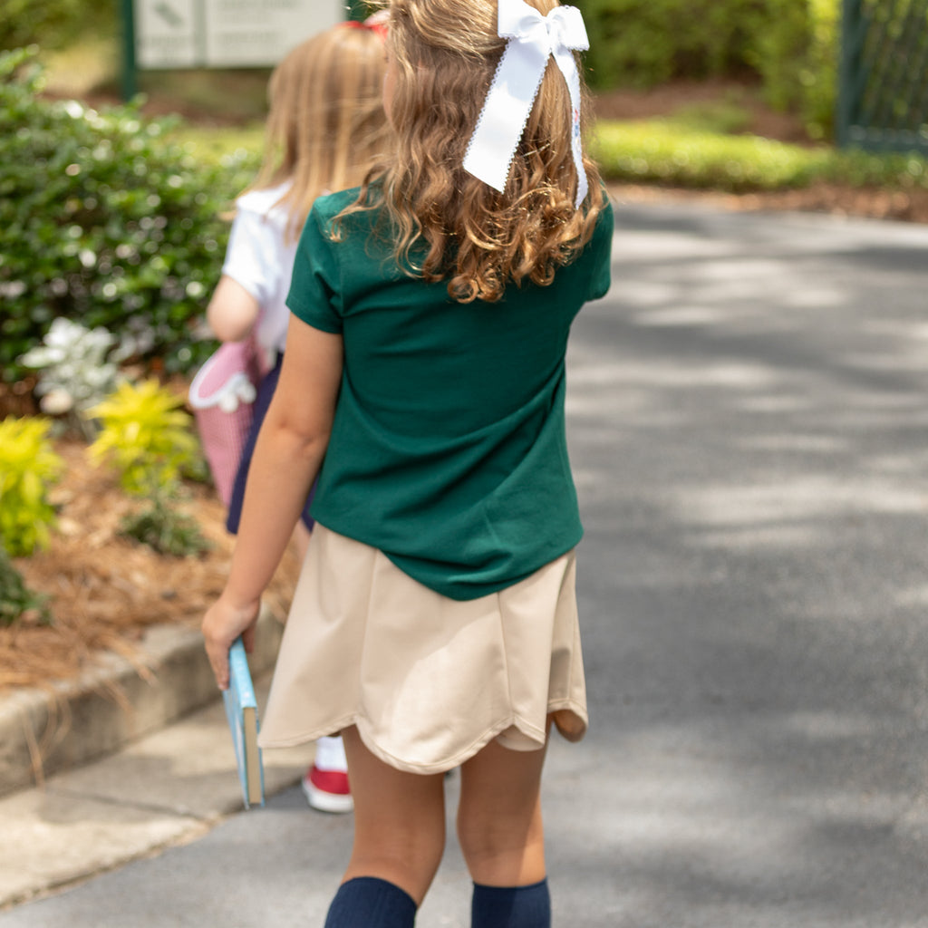 Khaki Uniform Skort - Henry Duvall