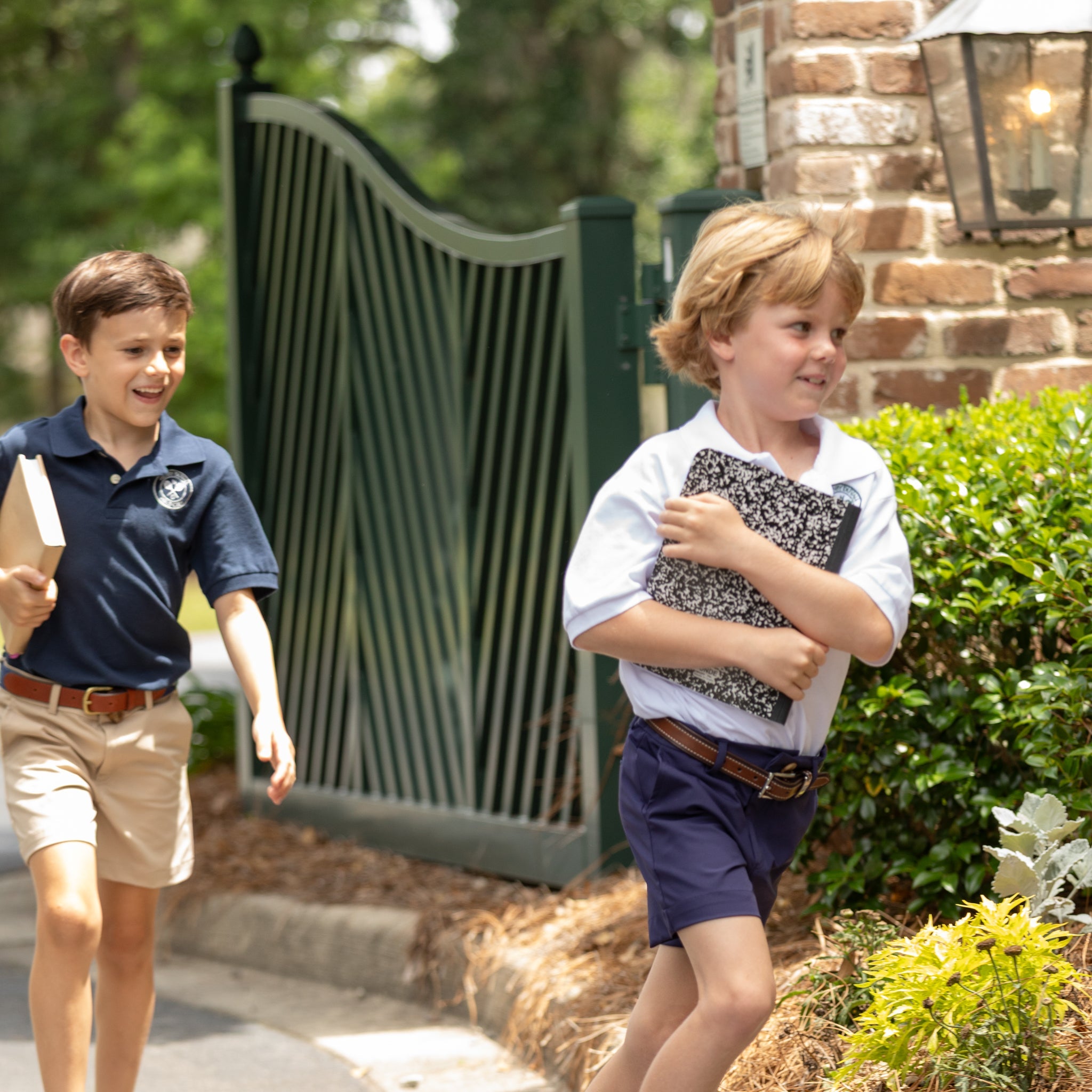 Boys Performance Uniform Shorts Navy - Henry Duvall