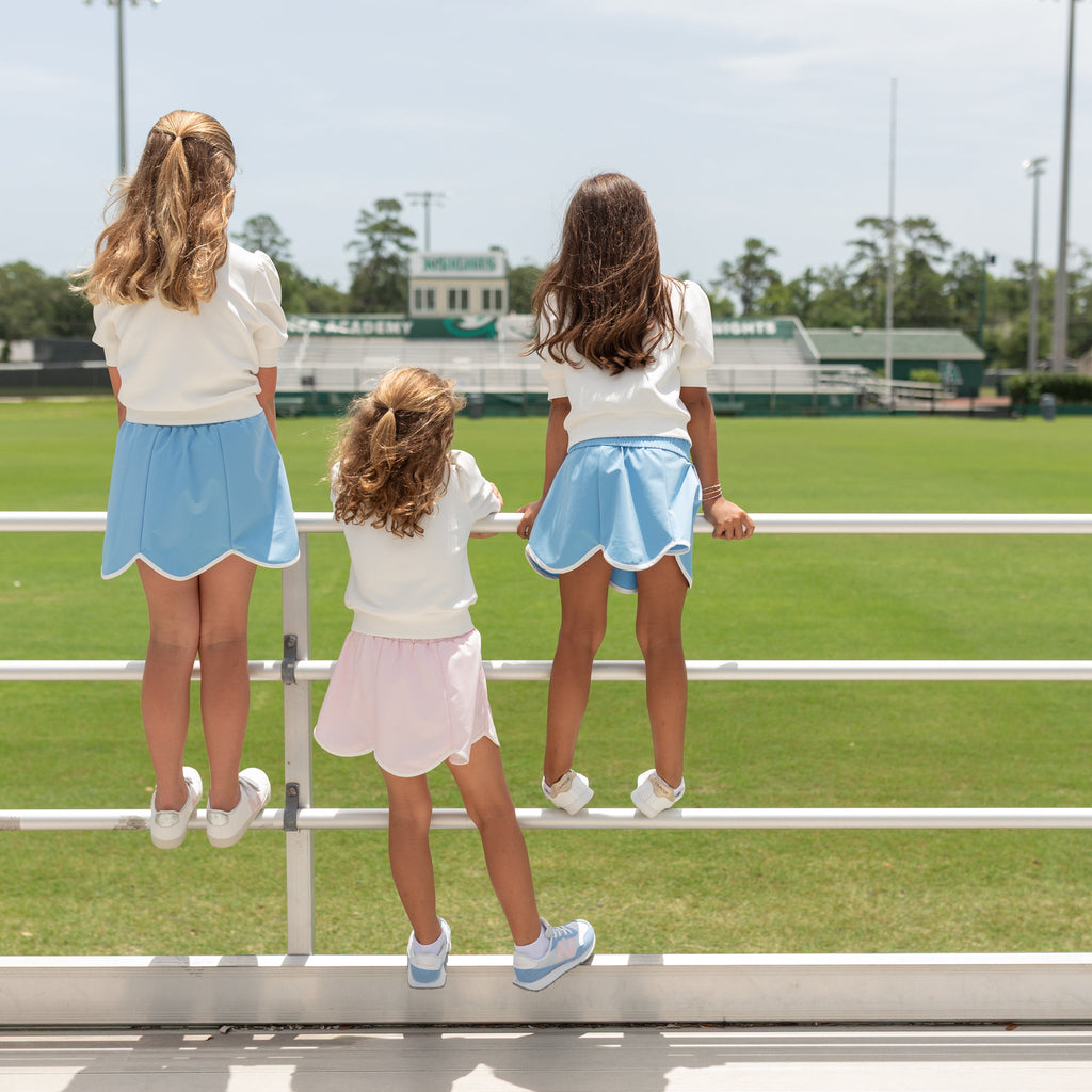 Girls Scalloped Skort - Henry Duvall