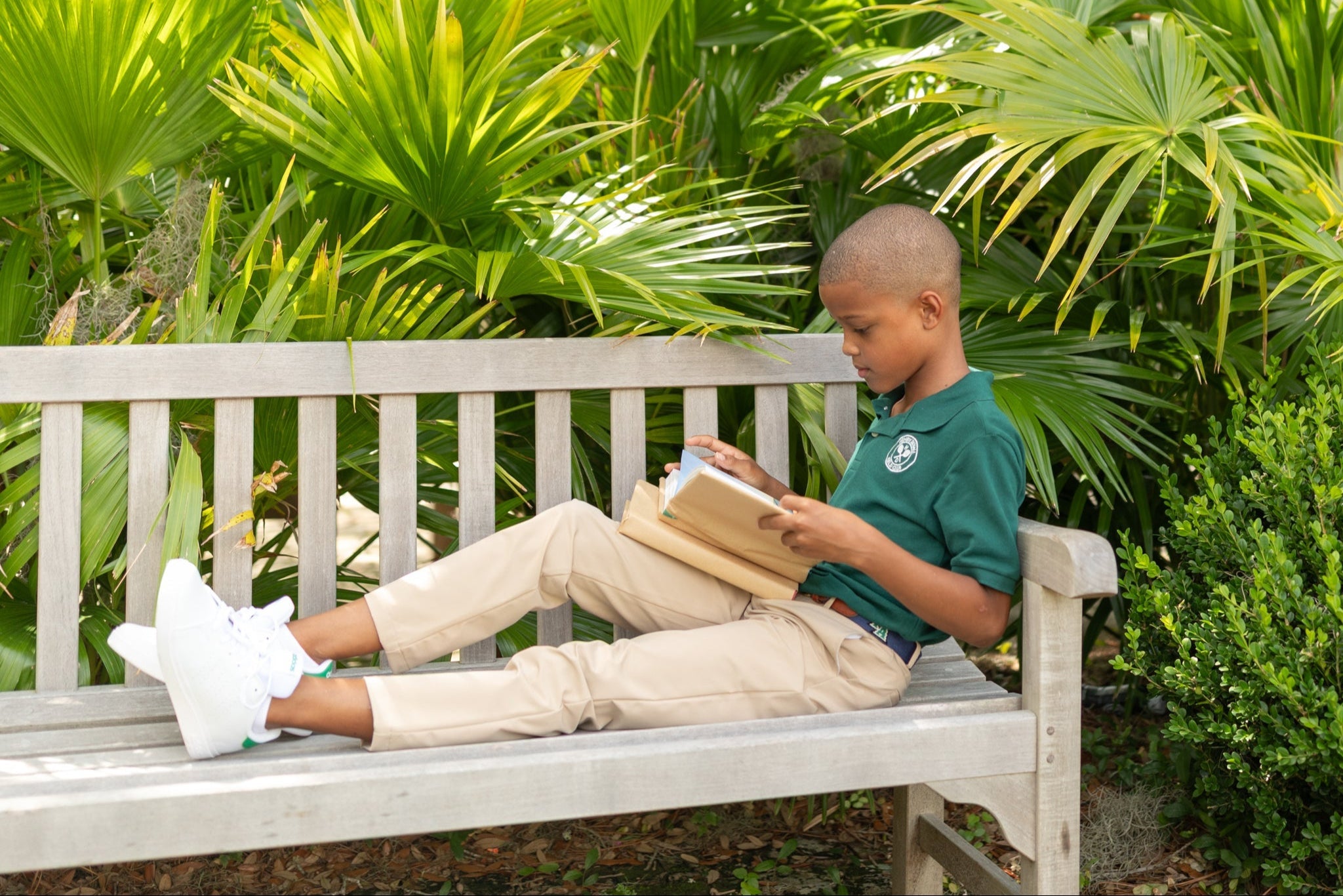 Boys Performance Uniform Pants Khaki - Henry Duvall