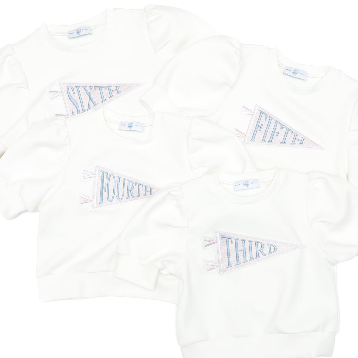 Back to School Pennant Flag Shirt - Henry Duvall