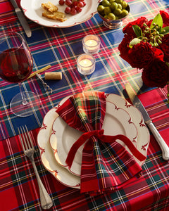 Signature Twill Table Linen Set in Tartan