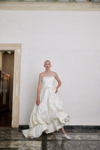 Bubble Hem Gown | STYLE 040