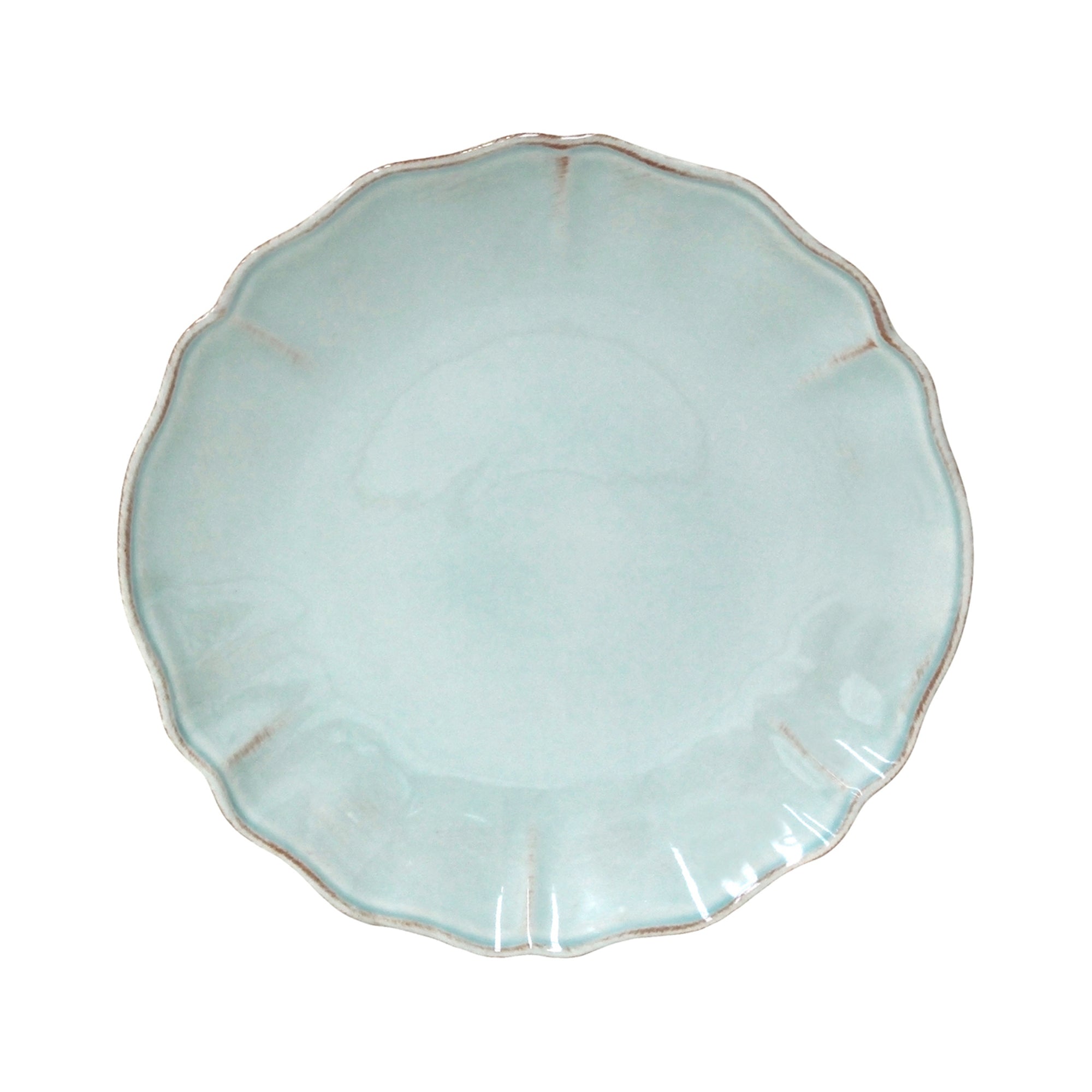 Alentejo Collection Salad Plates in Turquoise, Set of 6