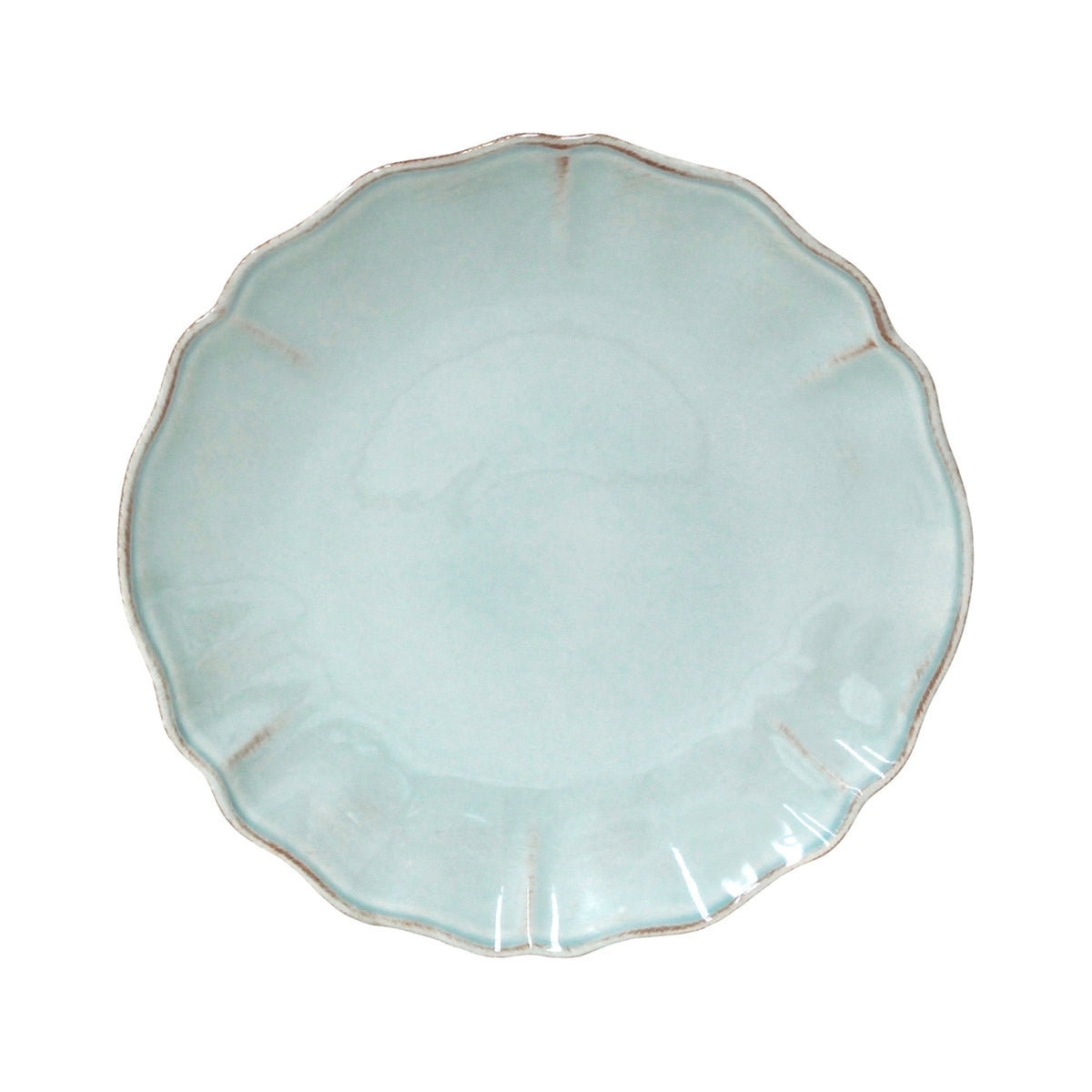Alentejo Collection Salad Plates in Turquoise, Set of 6