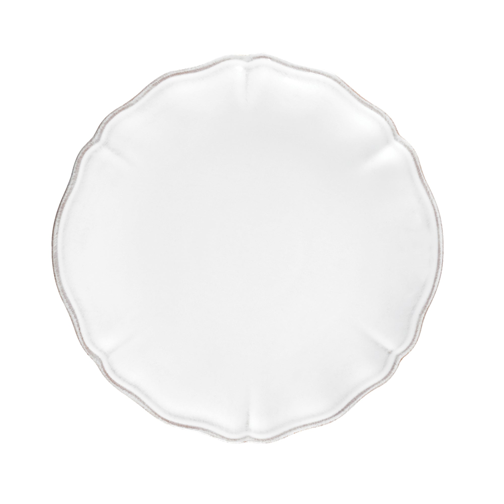 Alentejo Collection Salad Plates in White, Set of 6