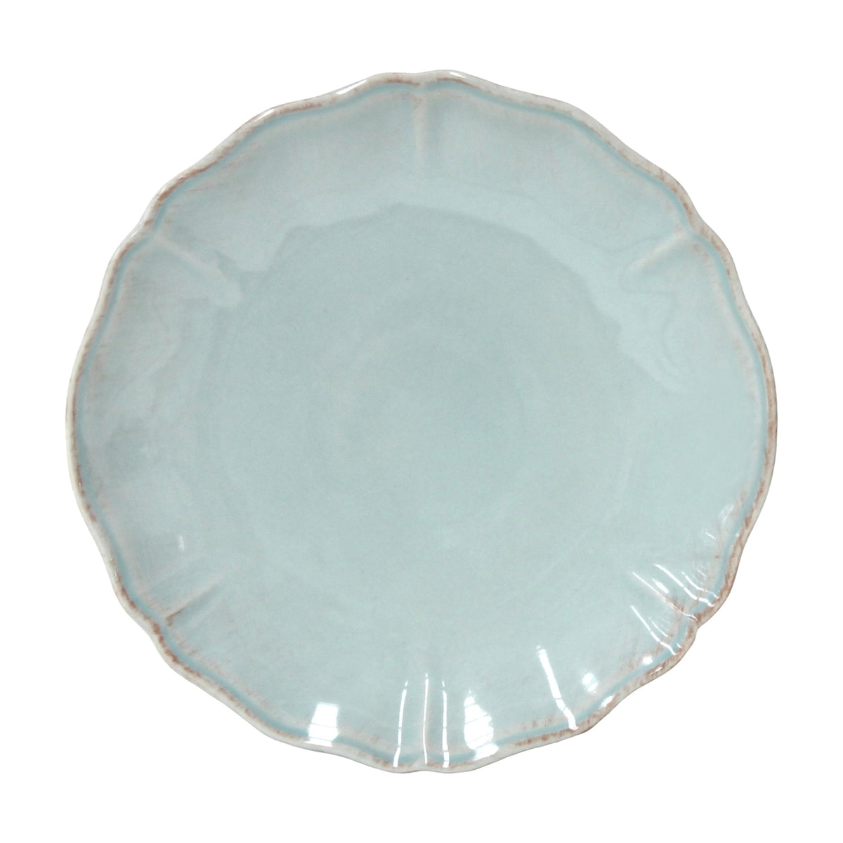 Alentejo Collection Dinner Plates in Turquoise, Set of 6
