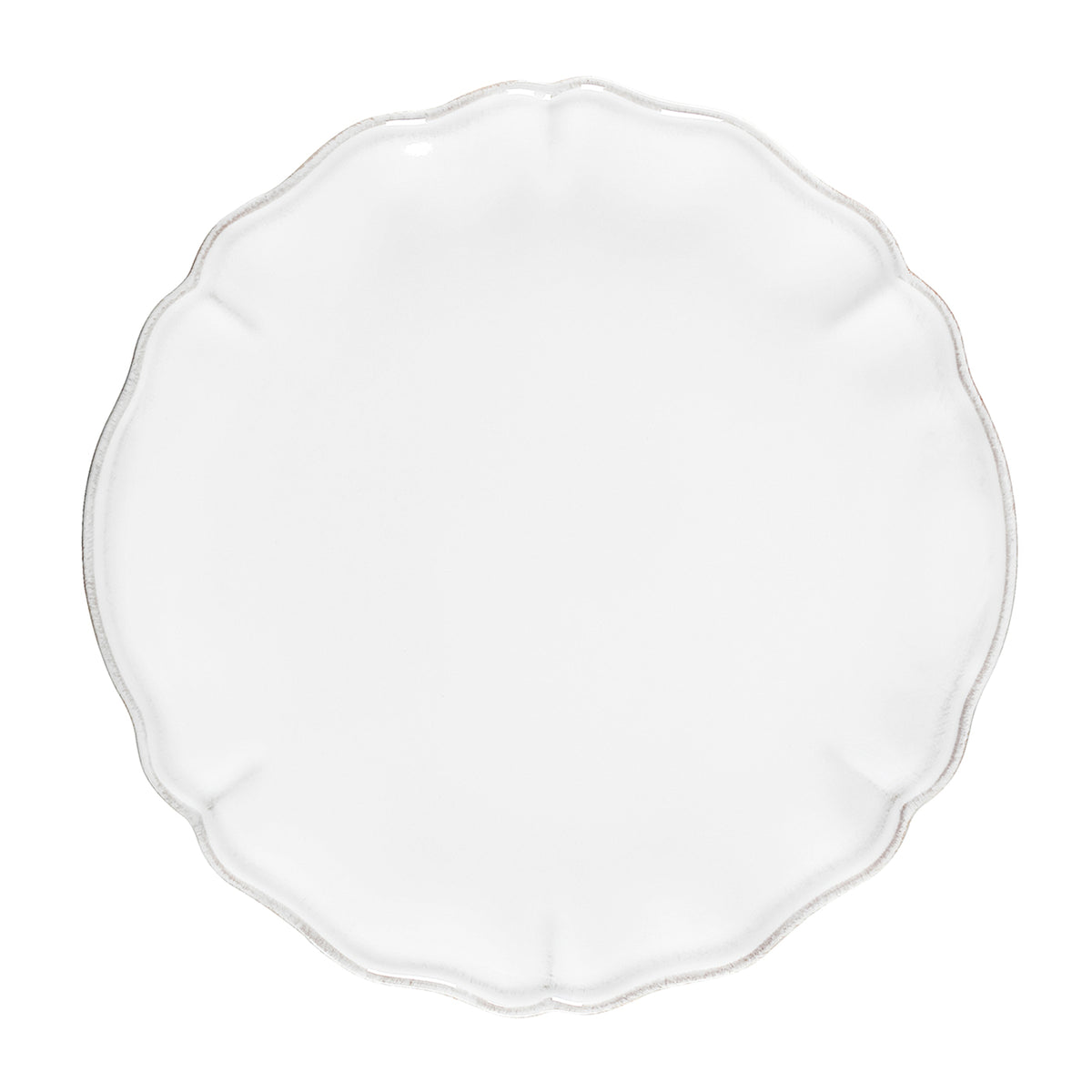 Alentejo Collection Dinner Plates in White, Set of 6