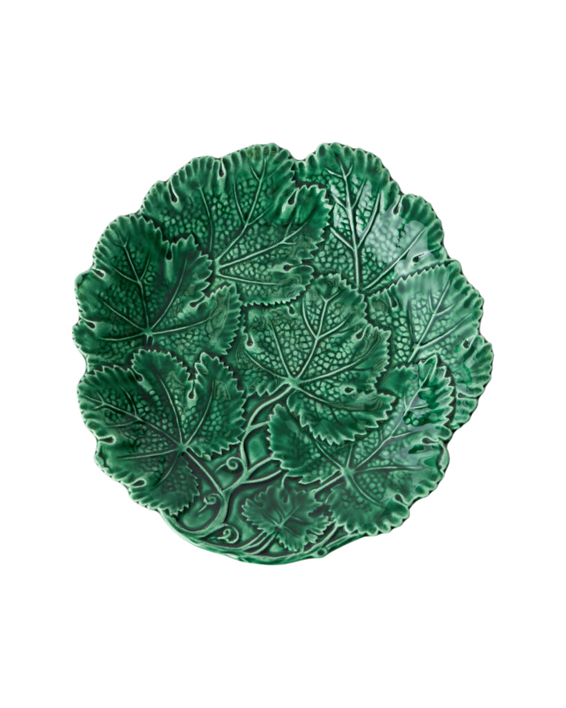 Vine Leaf Cake Stand in Green