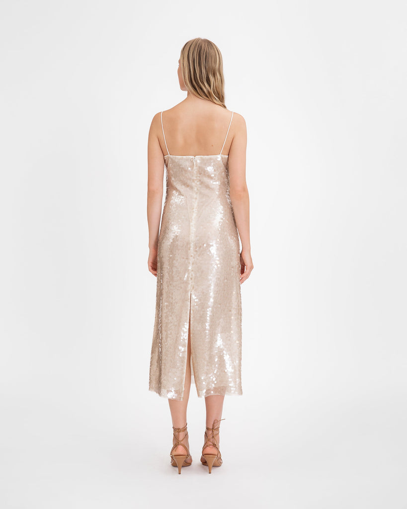 Lenox Dress in Champagne