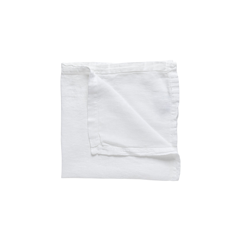 Maria Collection Napkins in Chalk White, Set of 4