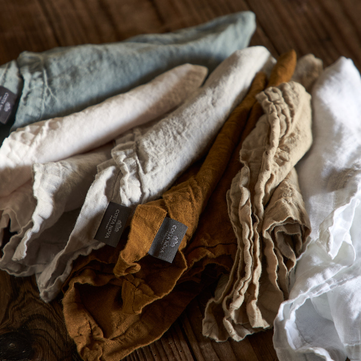 Maria Collection Placemats in Chalk White, Set of 4