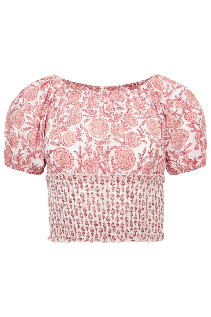 Tahiti Blouse in Pink