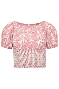 Tahiti Blouse in Pink