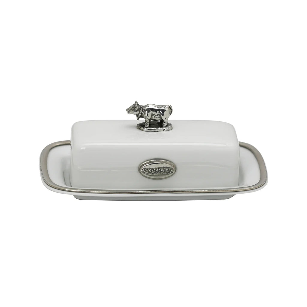 Talbot Manor Butter Dish with Cow