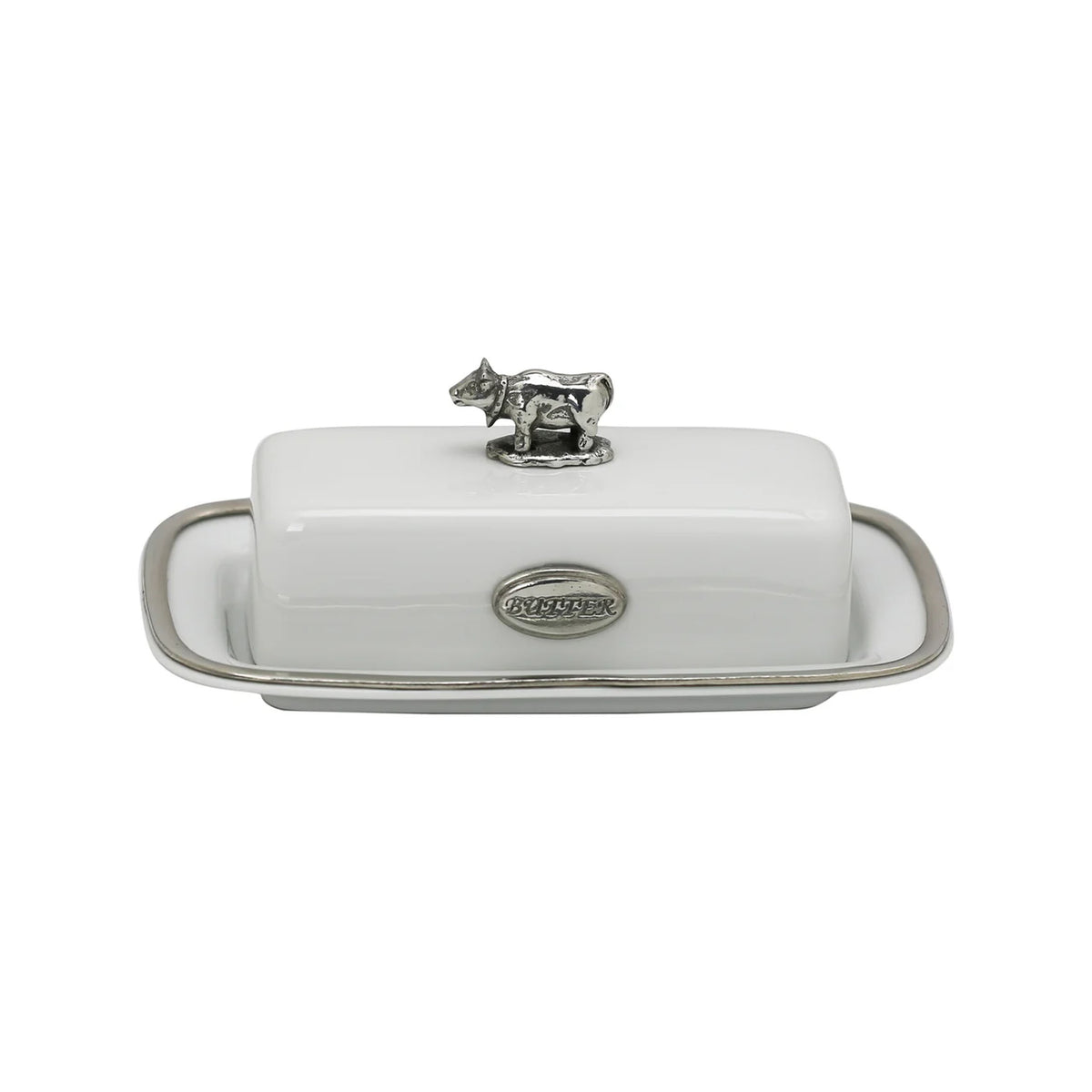 Talbot Manor Butter Dish with Cow