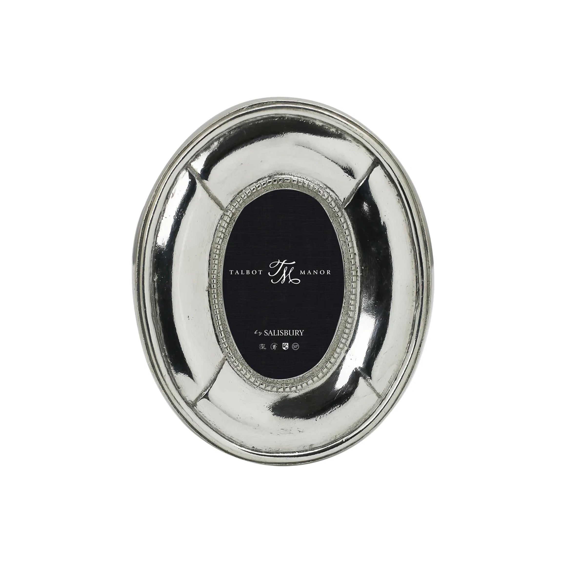 Talbot Manor Caroline Frame 2.5" x 3.5" Beaded Oval