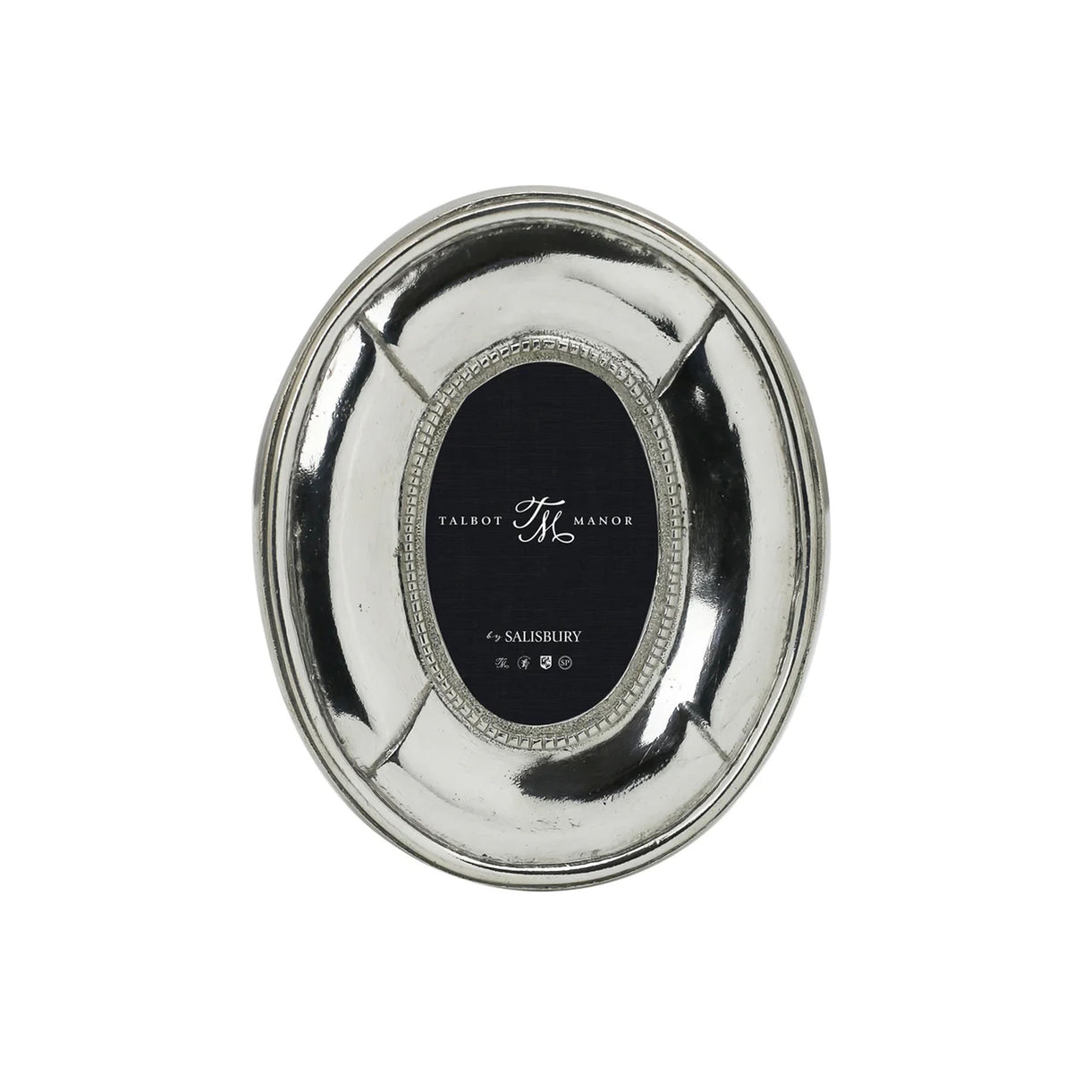 Talbot Manor Caroline Frame 2.5" x 3.5" Beaded Oval