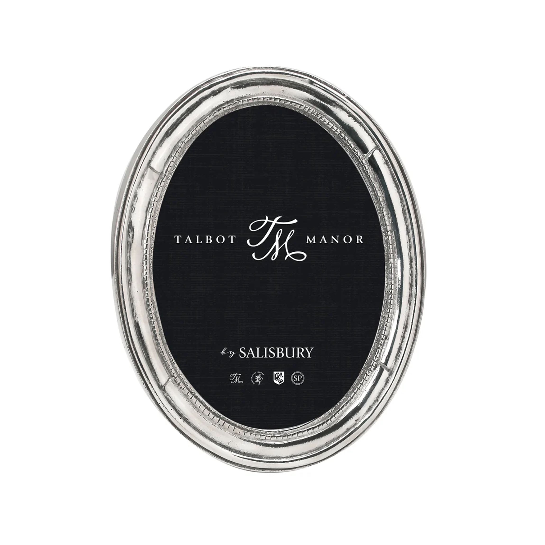 Talbot Manor Caroline Frame 5" x 7" Beaded Oval