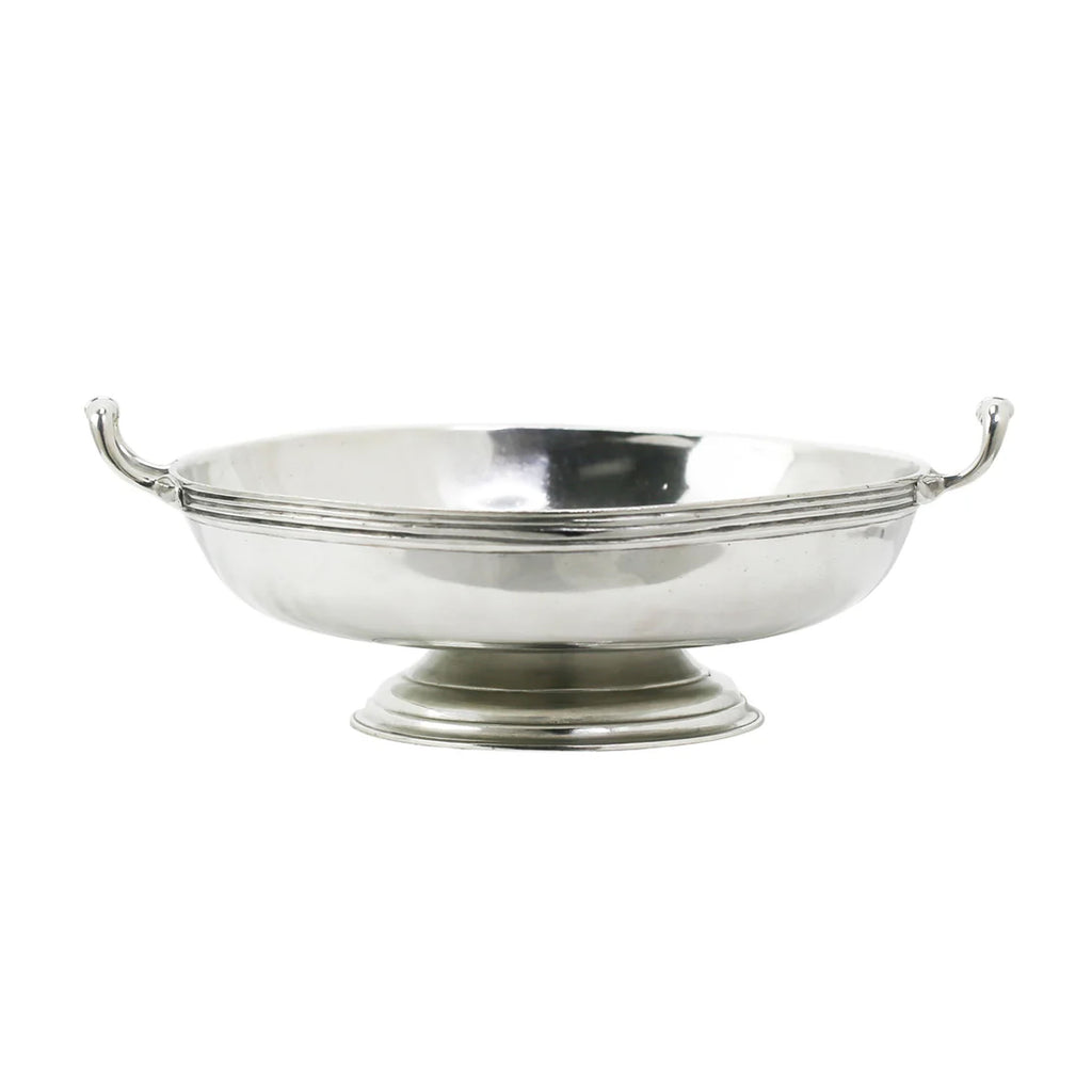 Talbot Manor Caroline Serving Bowl with Handles Round Footed