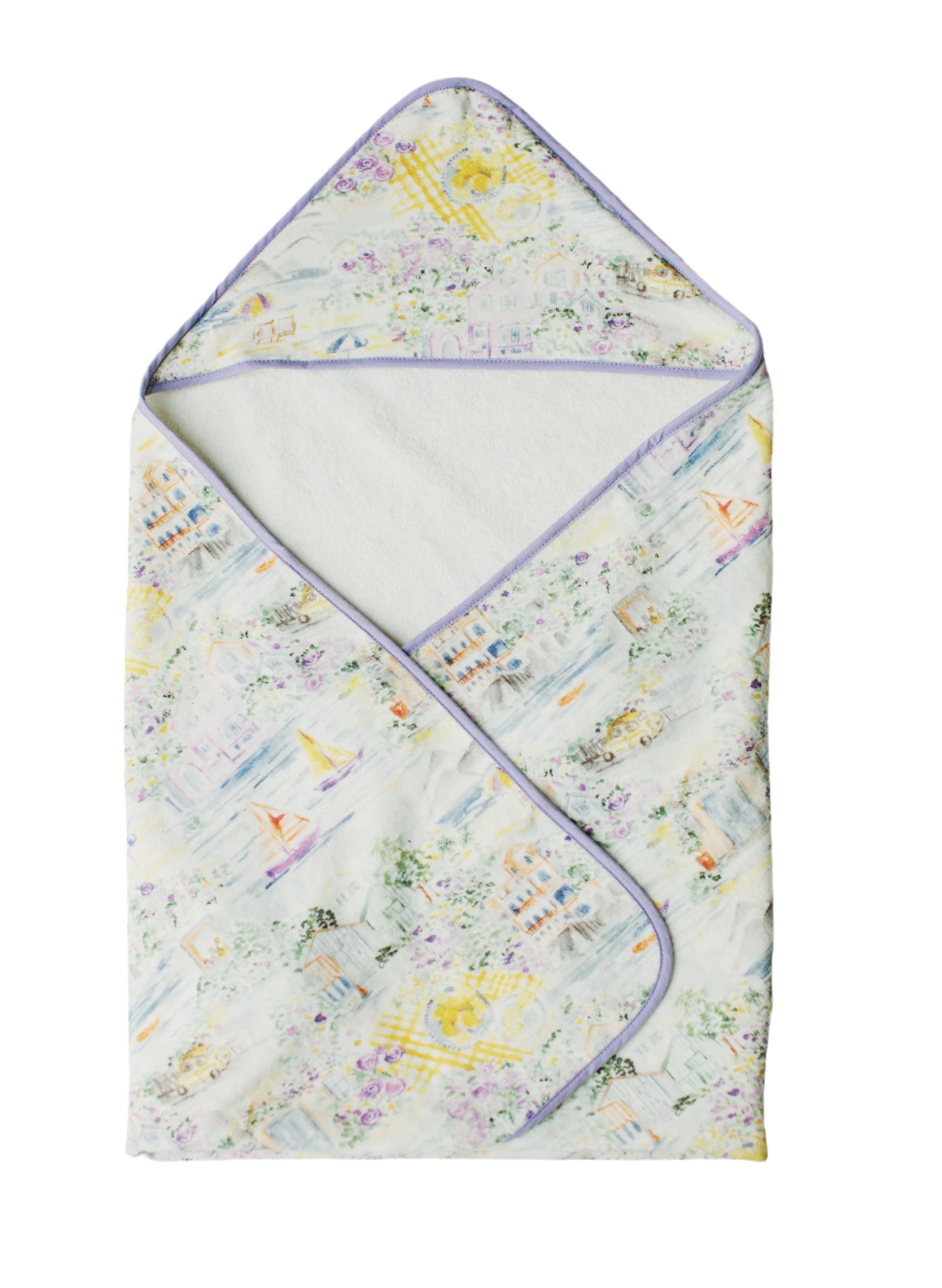 Limoncello Hooded Bath Towel