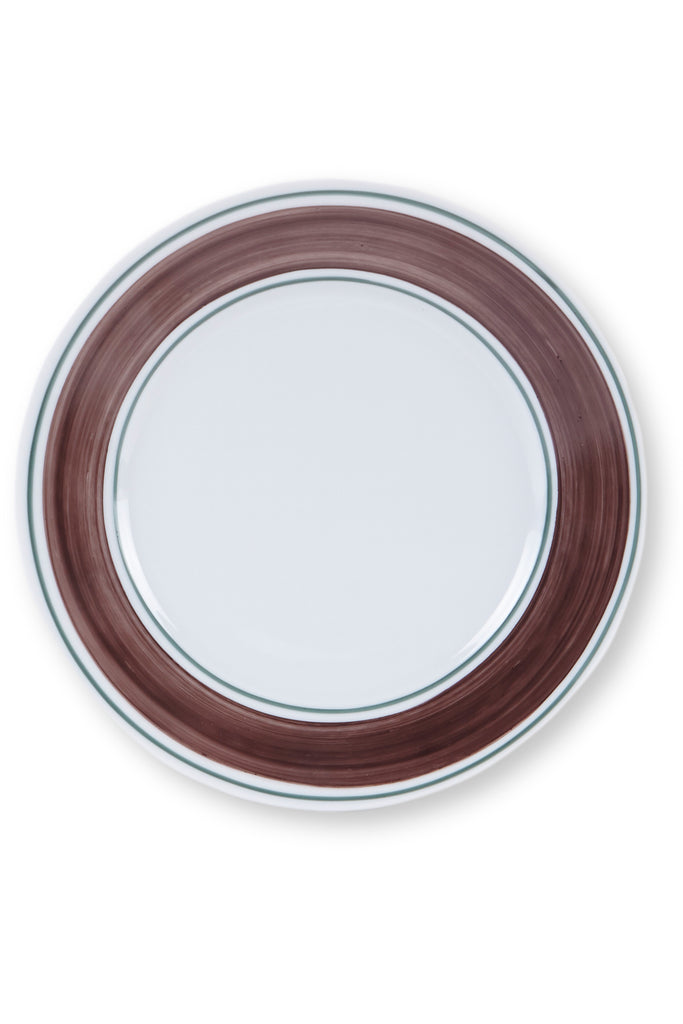 Tangerine Dinner Plate In Brown