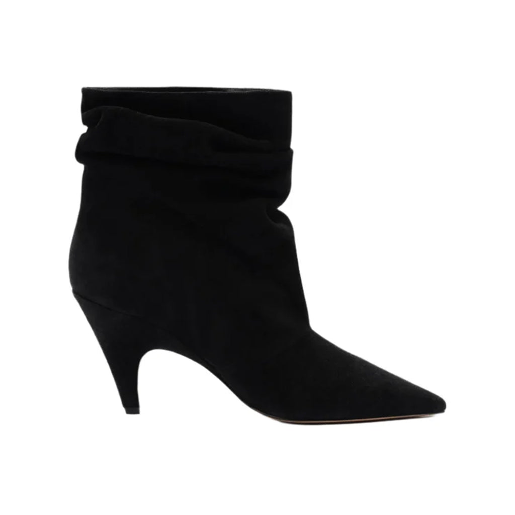 Tati Slouch Mini Scamosciato in Black
