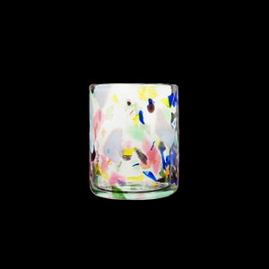 Terrazzo Multicolour Drinking Glass Tumbler