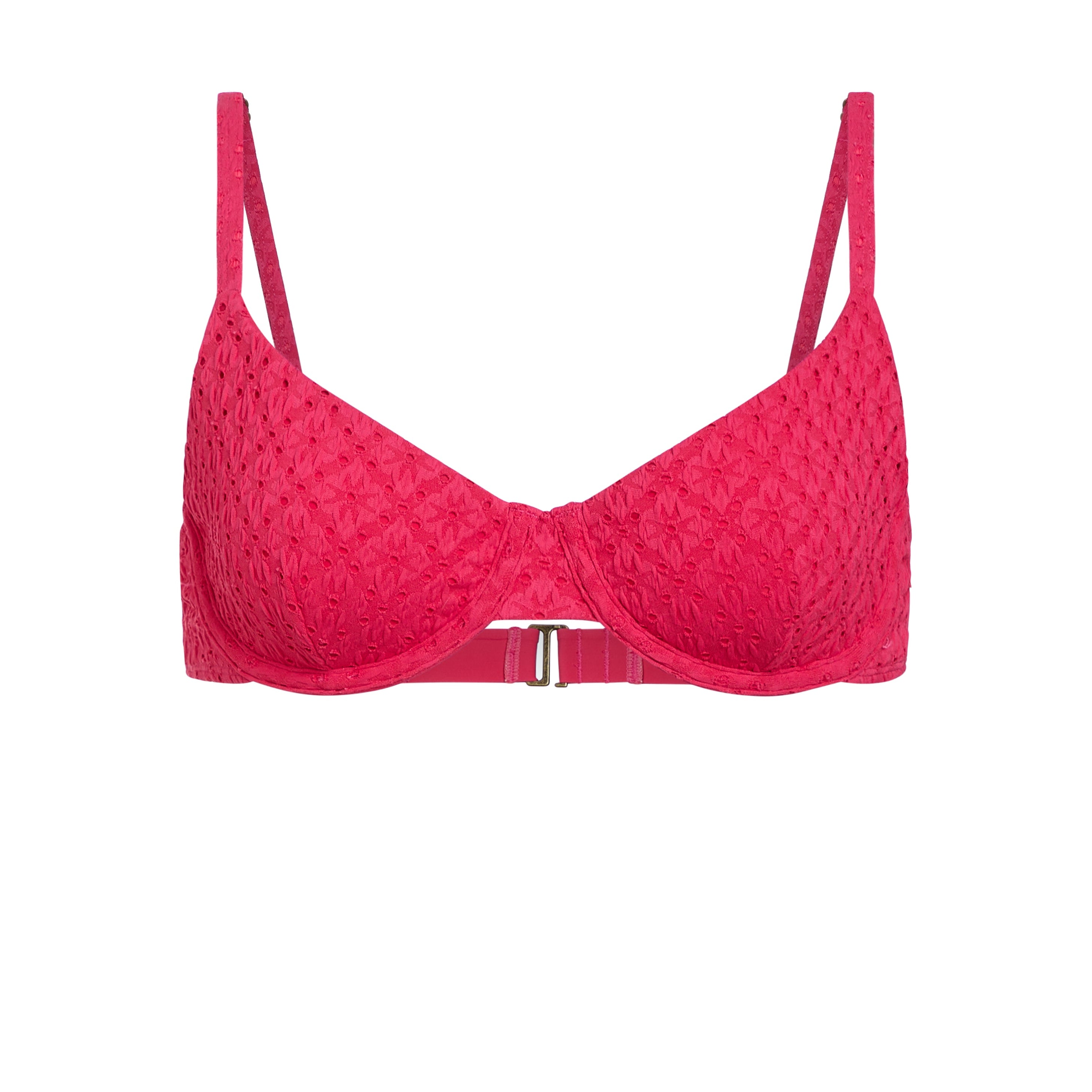 The Bermuda Bikini Top in Begonia