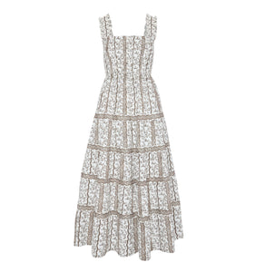 The Kimmy Nap Dress in Mocha Provence Floral