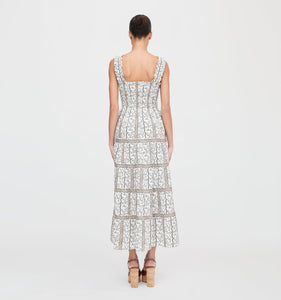 The Kimmy Nap Dress in Mocha Provence Floral