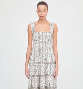 The Kimmy Nap Dress in Mocha Provence Floral