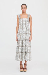 The Kimmy Nap Dress in Mocha Provence Floral