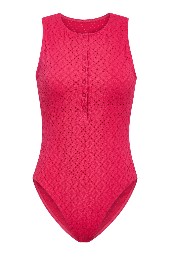 The Malibu One Piece in Begonia