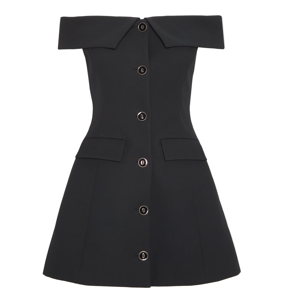 The Mattia Dress in Black
