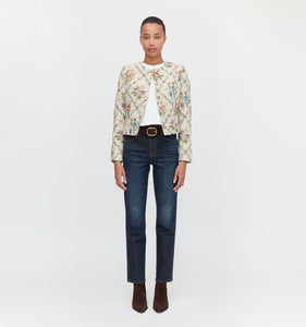 The Virginia Jacket in Tapestry Trellis Brocade