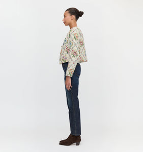 The Virginia Jacket in Tapestry Trellis Brocade