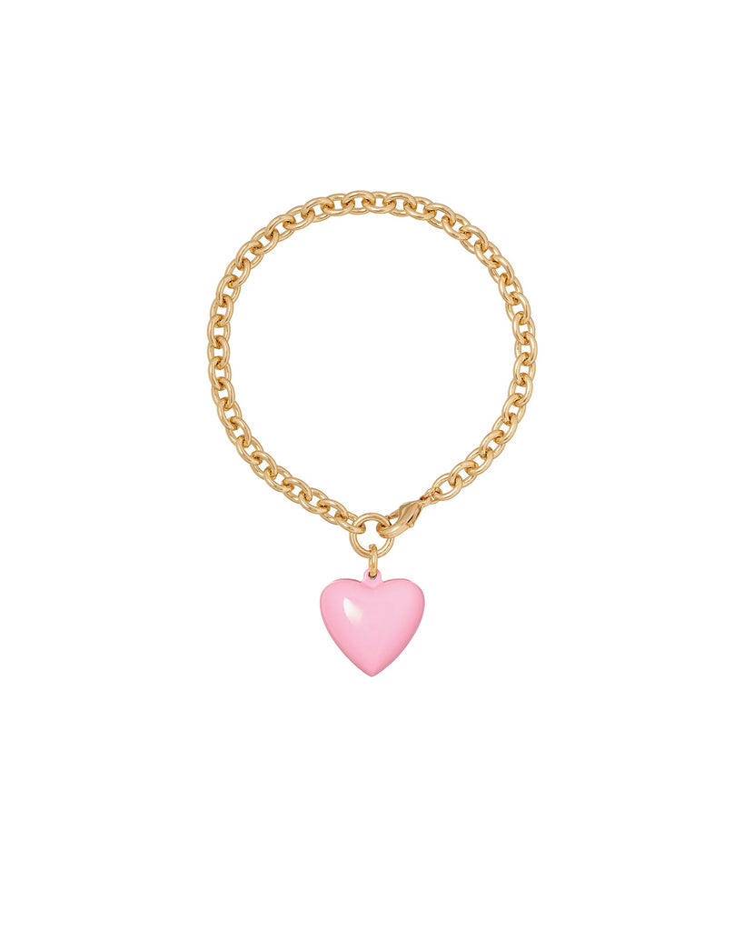 The Mini Puffy Heart Bracelet