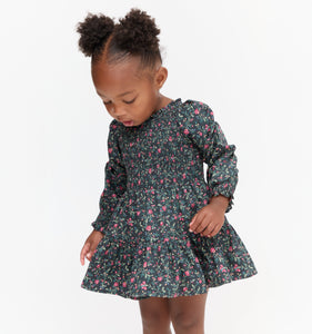 The Tiny Viviana Nap Dress in Florentine Ditsy