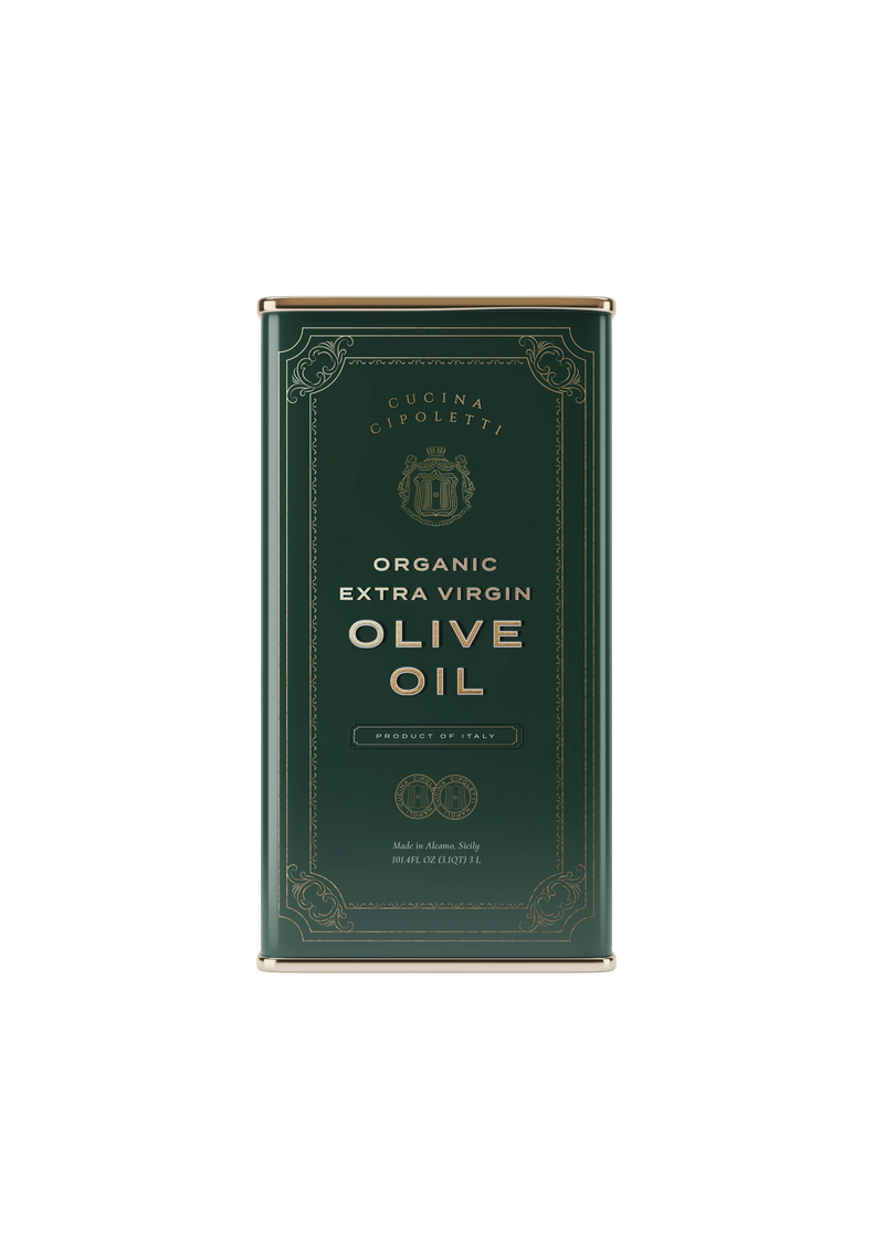 Organic Extra Virgin Olive Oil Tin