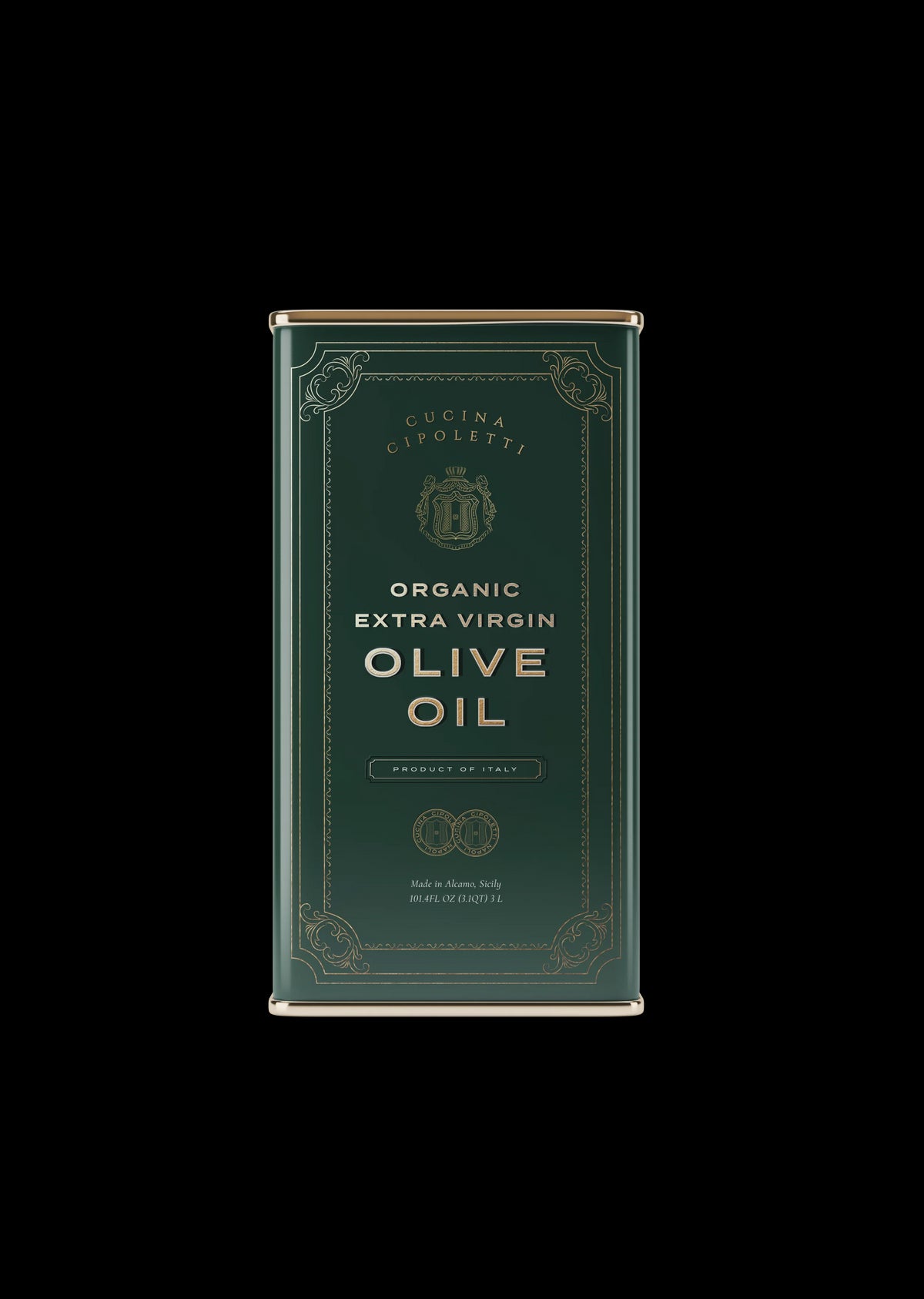 Organic Extra Virgin Olive Oil Tin