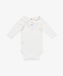 Tink Ruffle One-Piece in Rose Piping