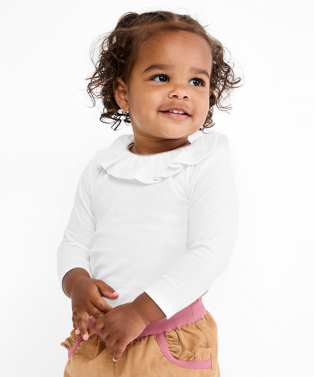 Tink Ruffle One-Piece in Rose Piping