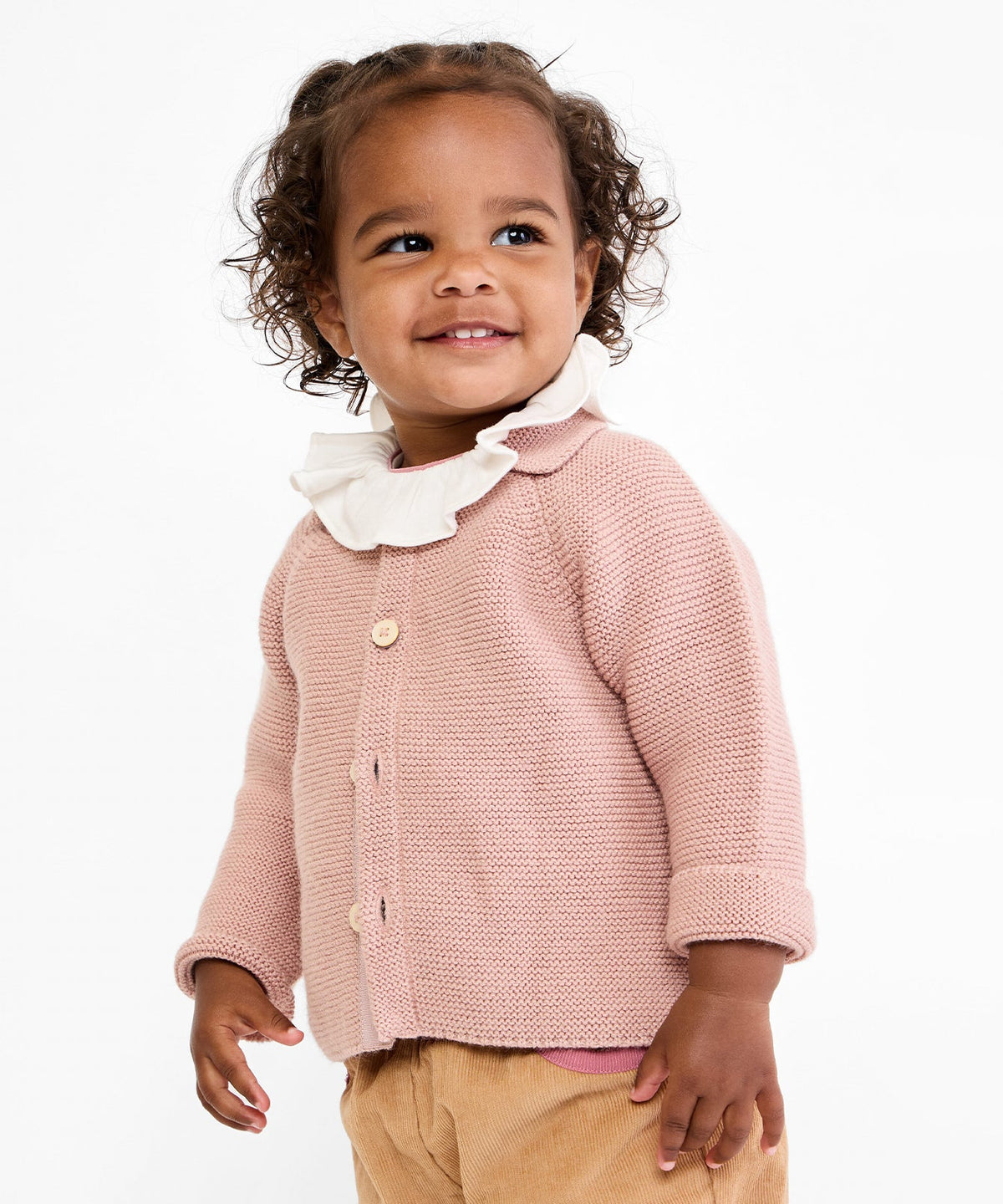 Tink Ruffle One-Piece in Rose Piping