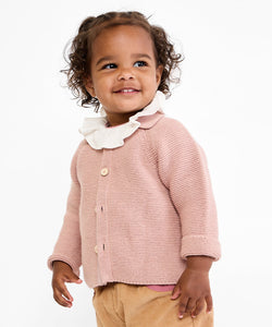 Tink Ruffle One-Piece in Rose Piping